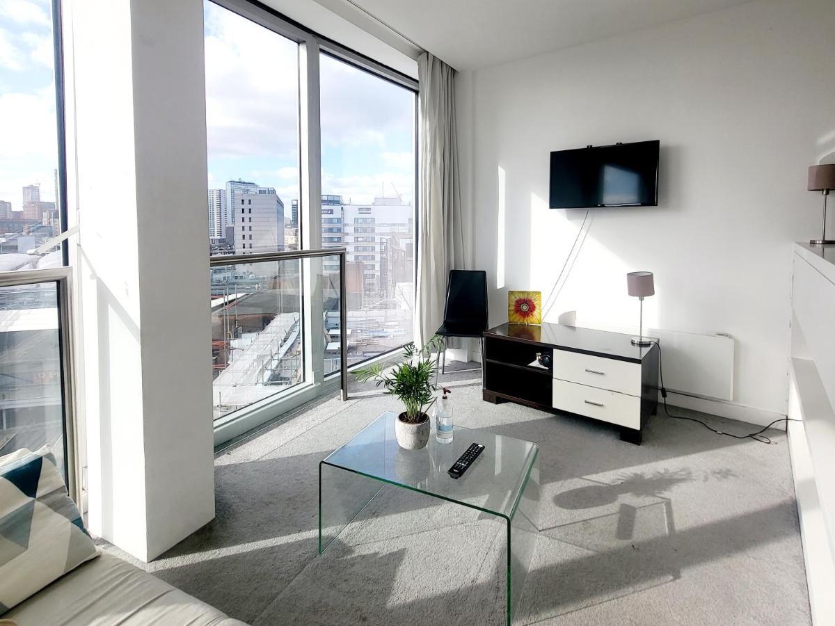 Cityscape Apartment In Birmingham With Self Checkin Bagian luar foto