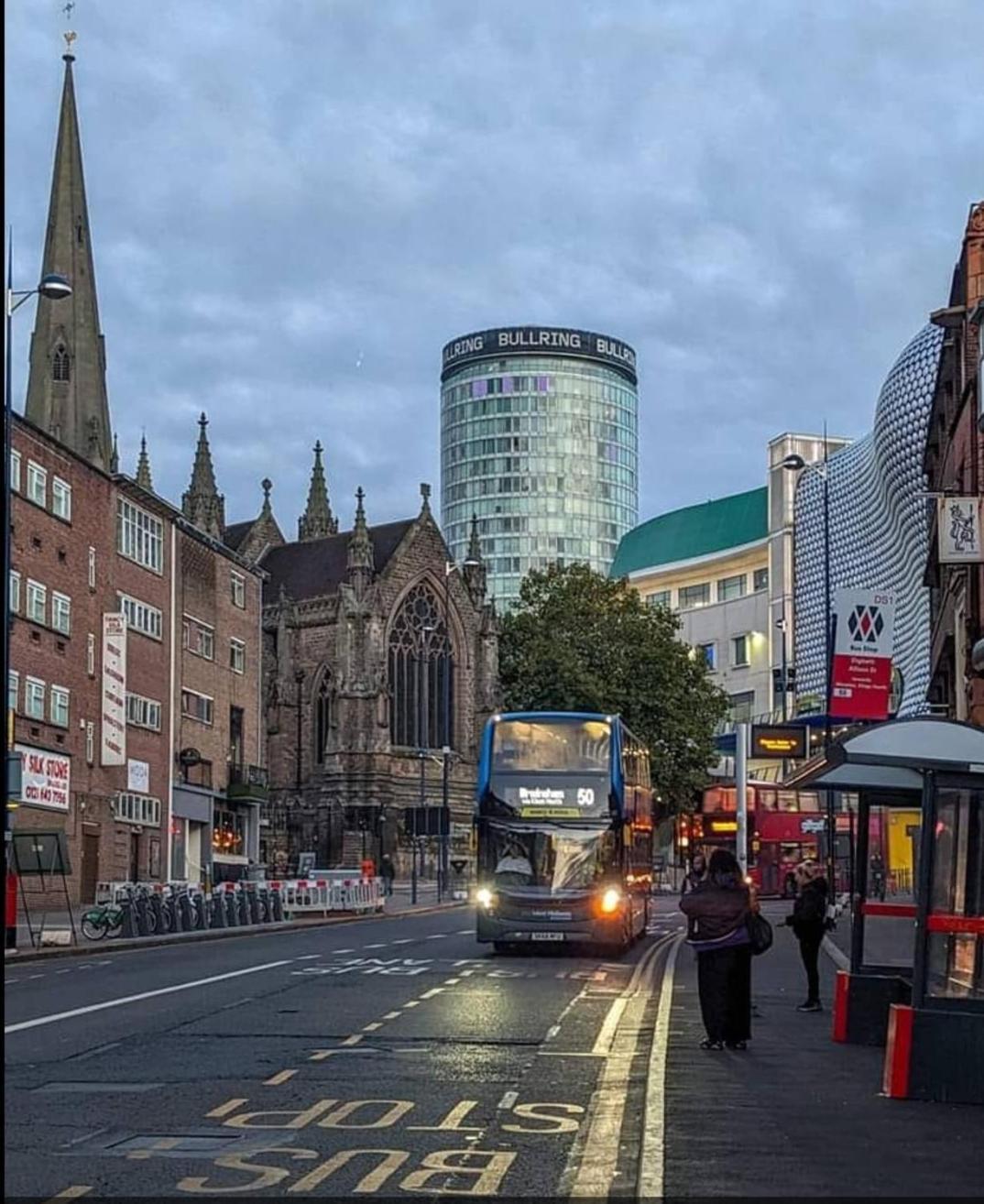Cityscape Apartment In Birmingham With Self Checkin Bagian luar foto