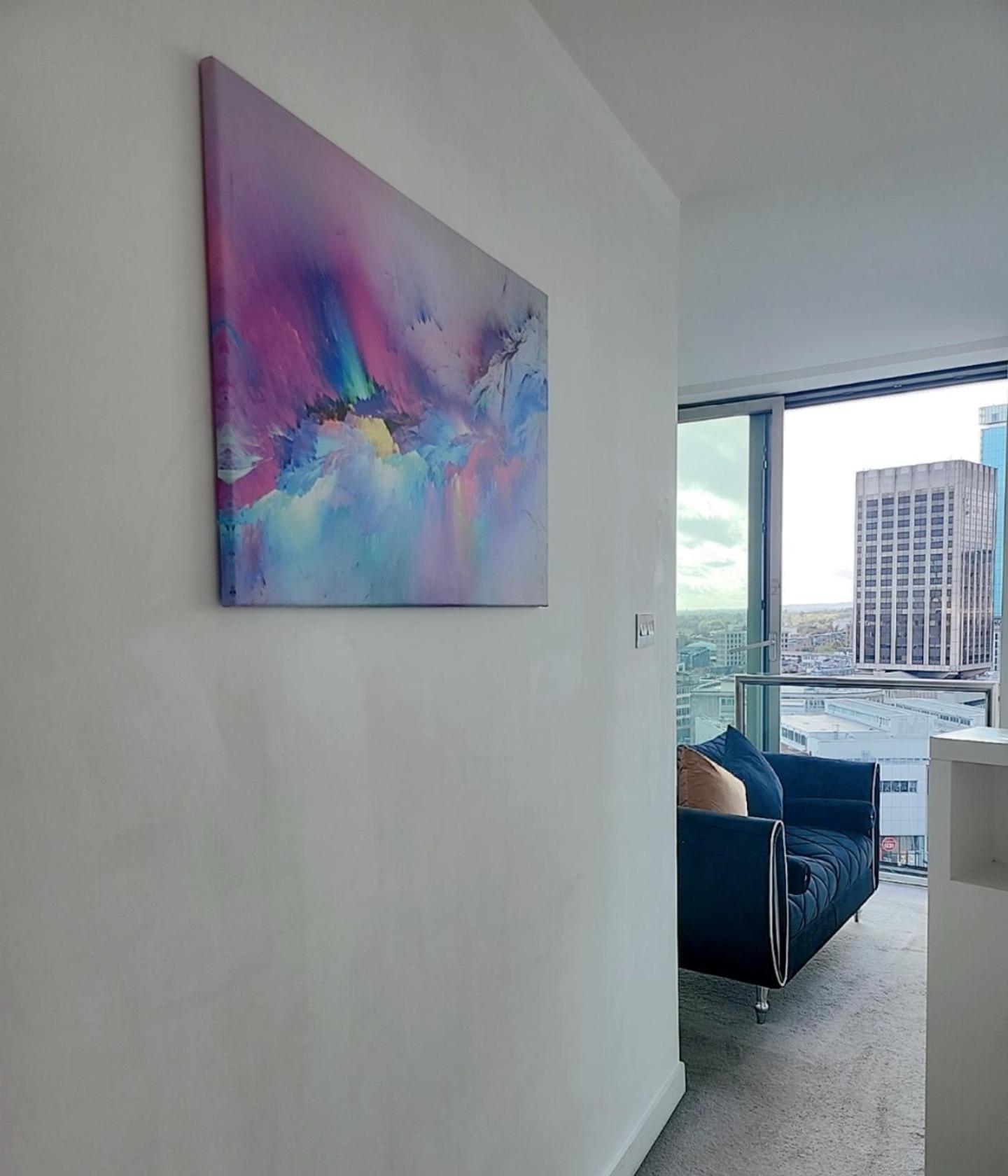 Cityscape Apartment In Birmingham With Self Checkin Bagian luar foto